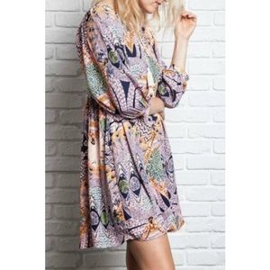 Umgee Bohemian Tunic/Babydoll Dress